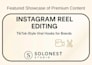 professionally edit instagram reels with tiktok style viral hooks for brands